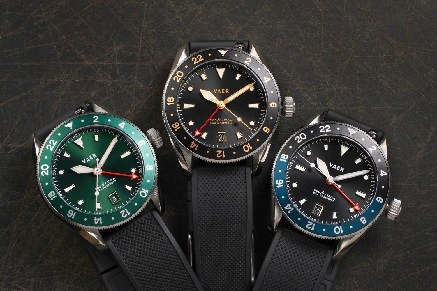 Introducing Three New G2 Meridian GMTs: Batman, Gilt, and Green Join the Lineup