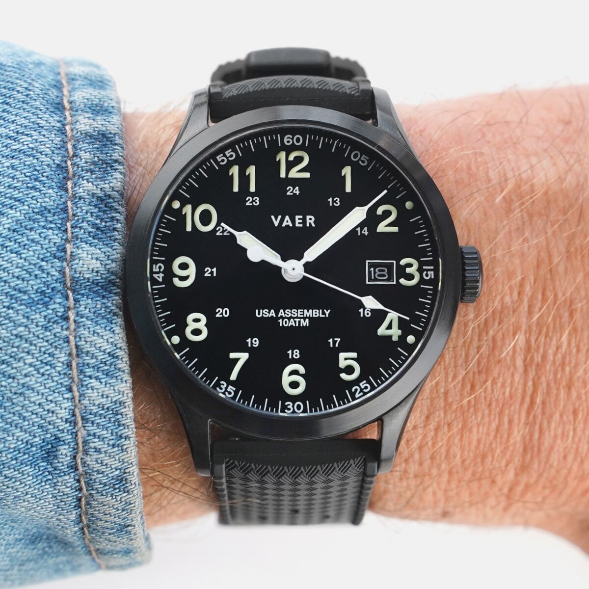 FKM Dive Strap with PVD Buckle