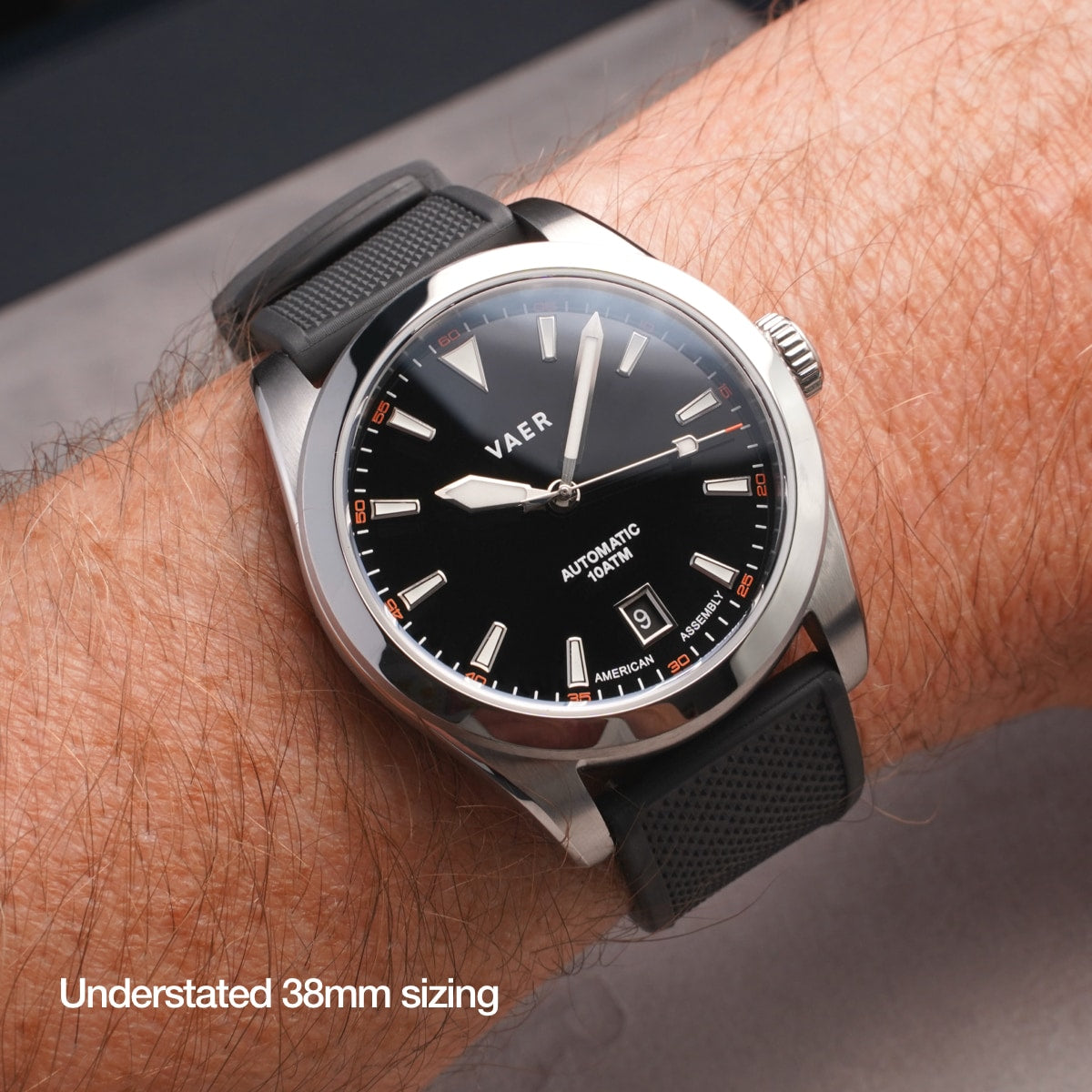 A5 Atlas Black Auto - 38mm USA