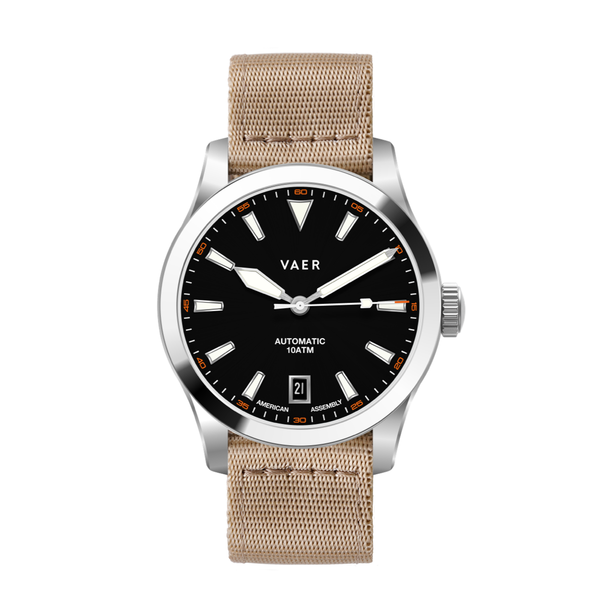 A5 Atlas Black Auto - 38mm USA