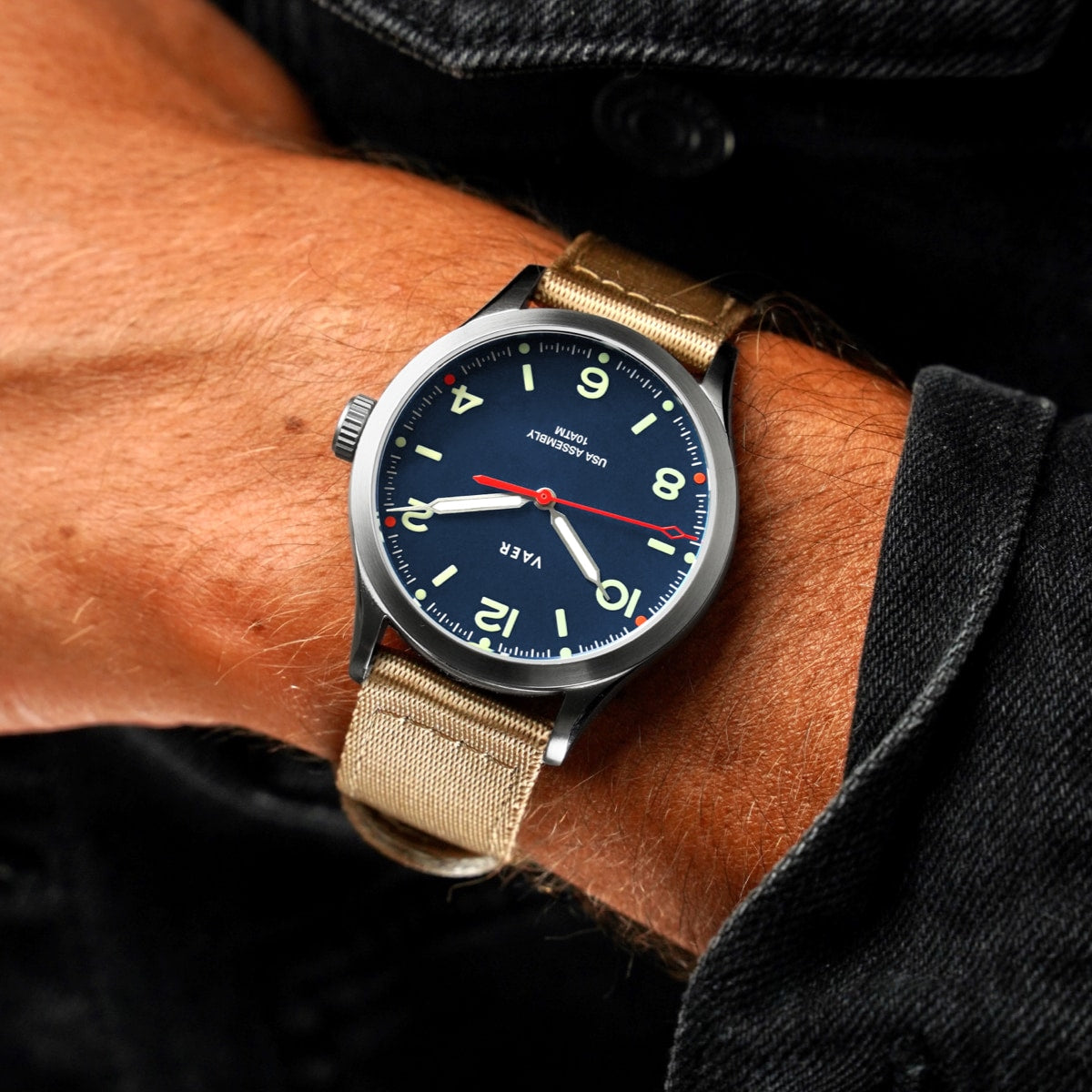 C5 Design Navy - 40mm USA Solar