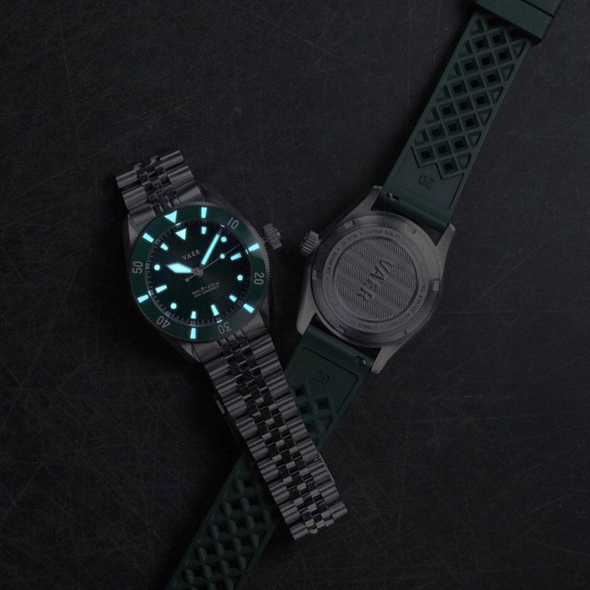 D4 Meridian - Green USA Solar 38mm