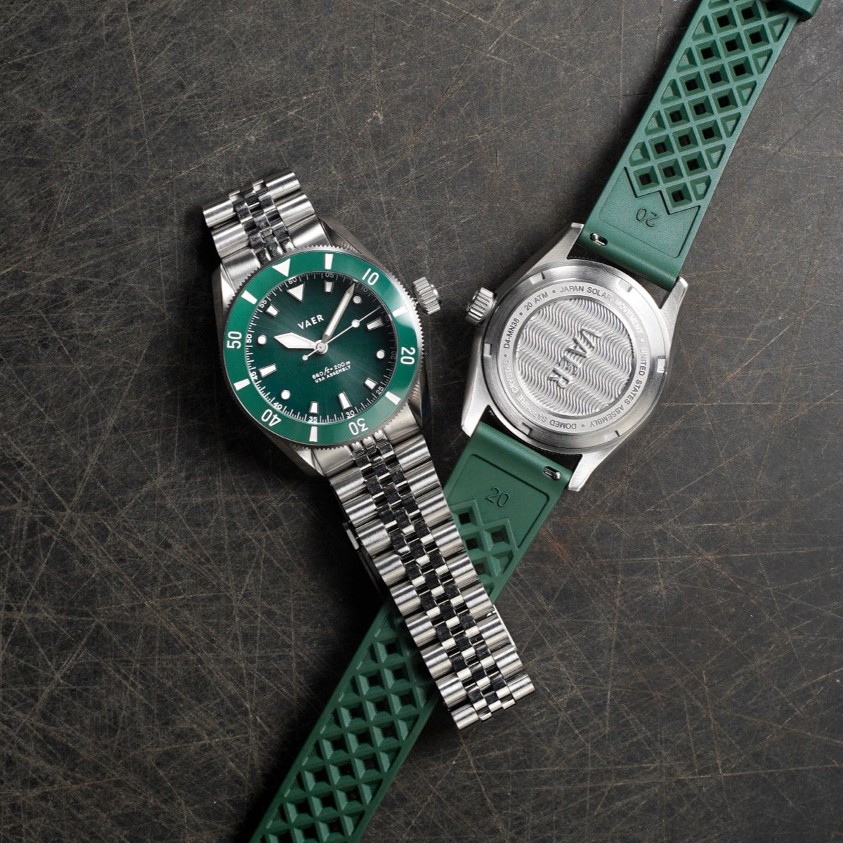 D4 Meridian - Green USA Solar 38mm