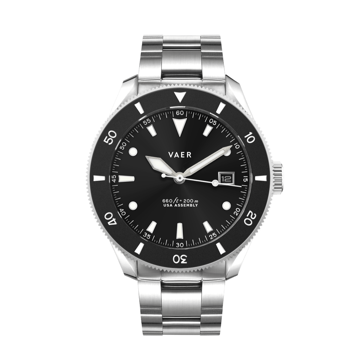 D4 Meridian - Black Matte USA Solar 42mm