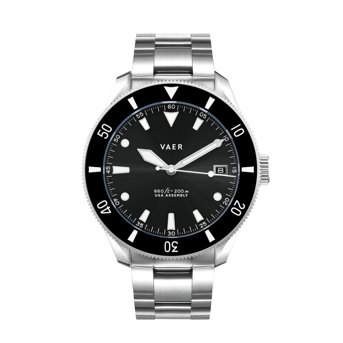 D4 Meridian - Black USA Solar 42mm