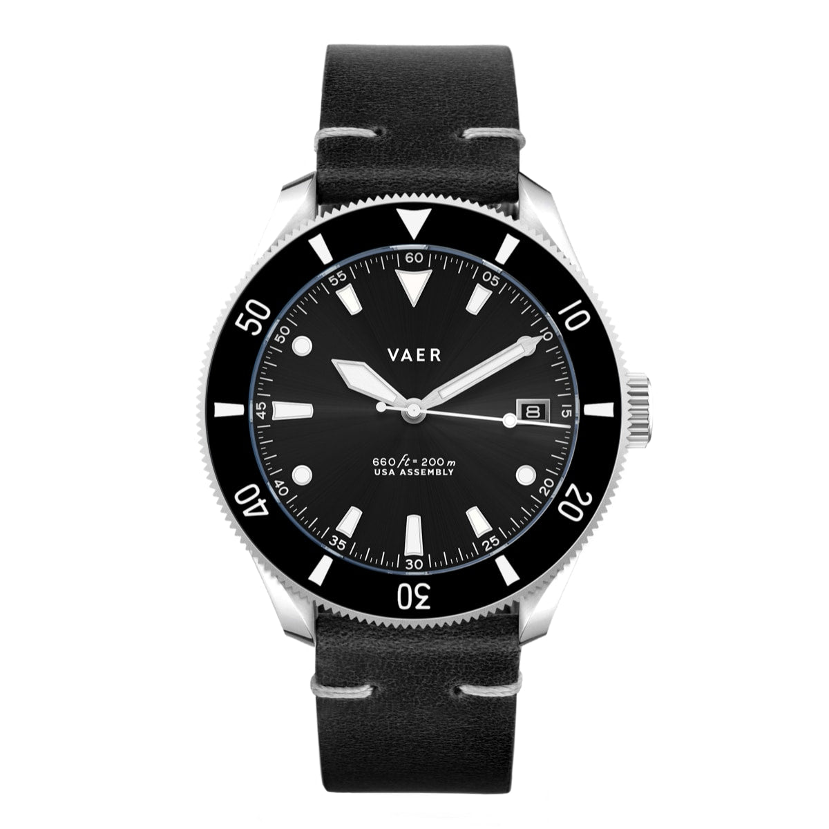 D4 Meridian - Black USA Solar 42mm