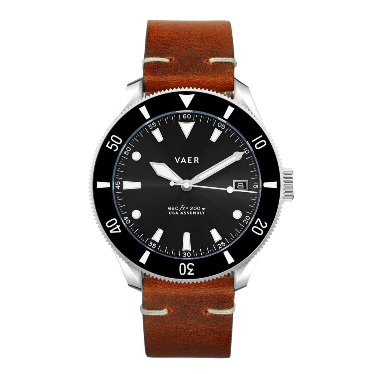 D4 Meridian - Black USA Solar 42mm
