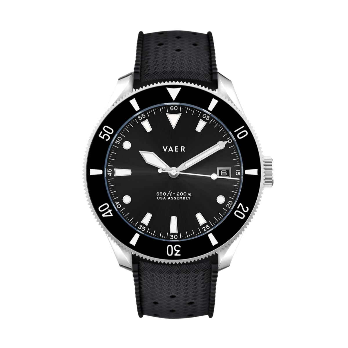 D4 Meridian - Black USA Solar 42mm