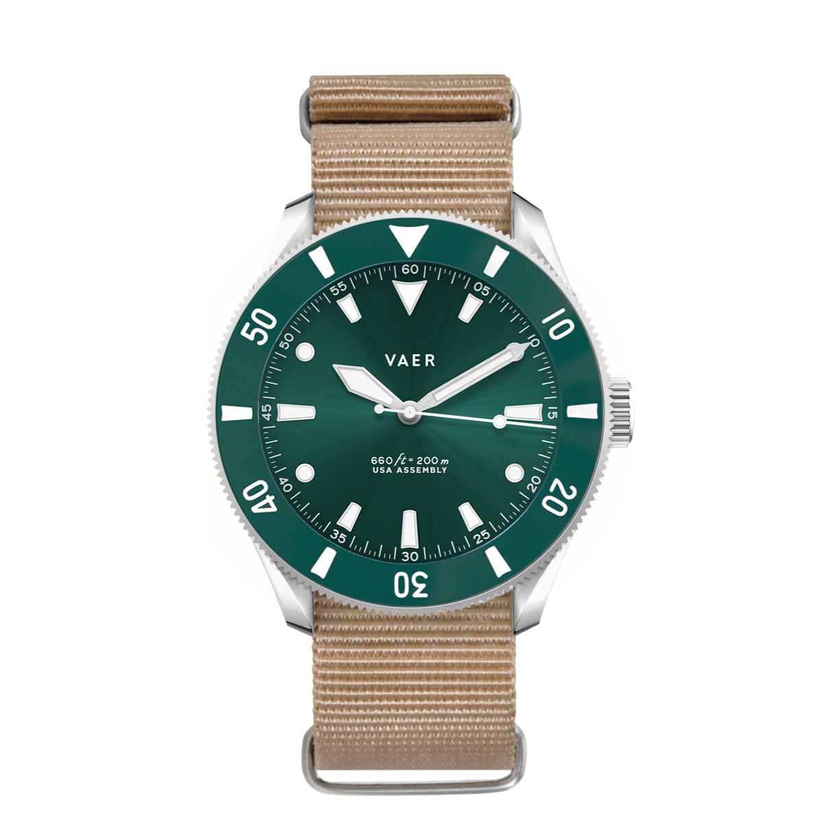 D4 Meridian - Green USA Solar 38mm