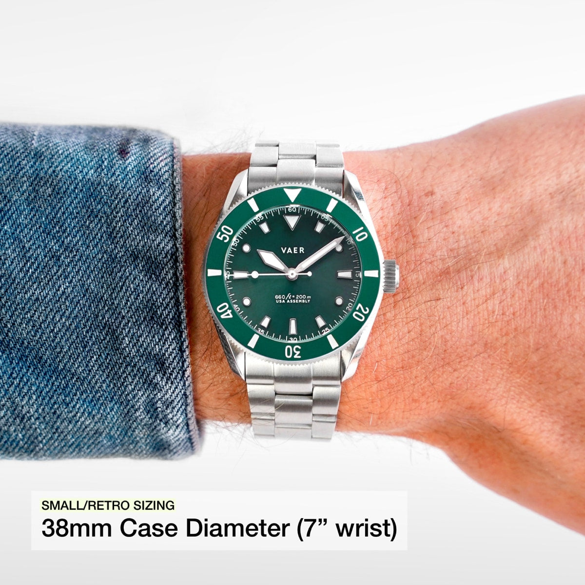 D4 Meridian - Green USA Solar 38mm