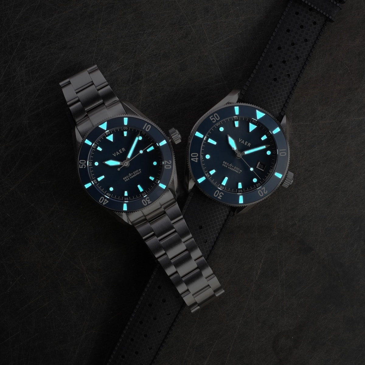 D4 Meridian - Navy Matte USA Solar 39mm
