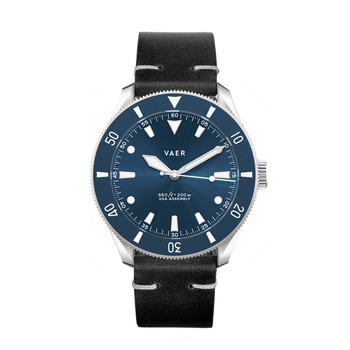D4 Meridian Navy Matte Solar - 39mm USA