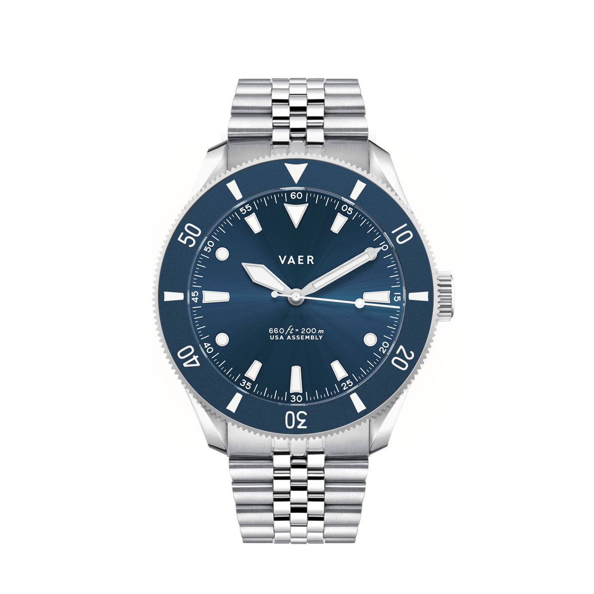 D4 Meridian - Navy Matte USA Solar 39mm