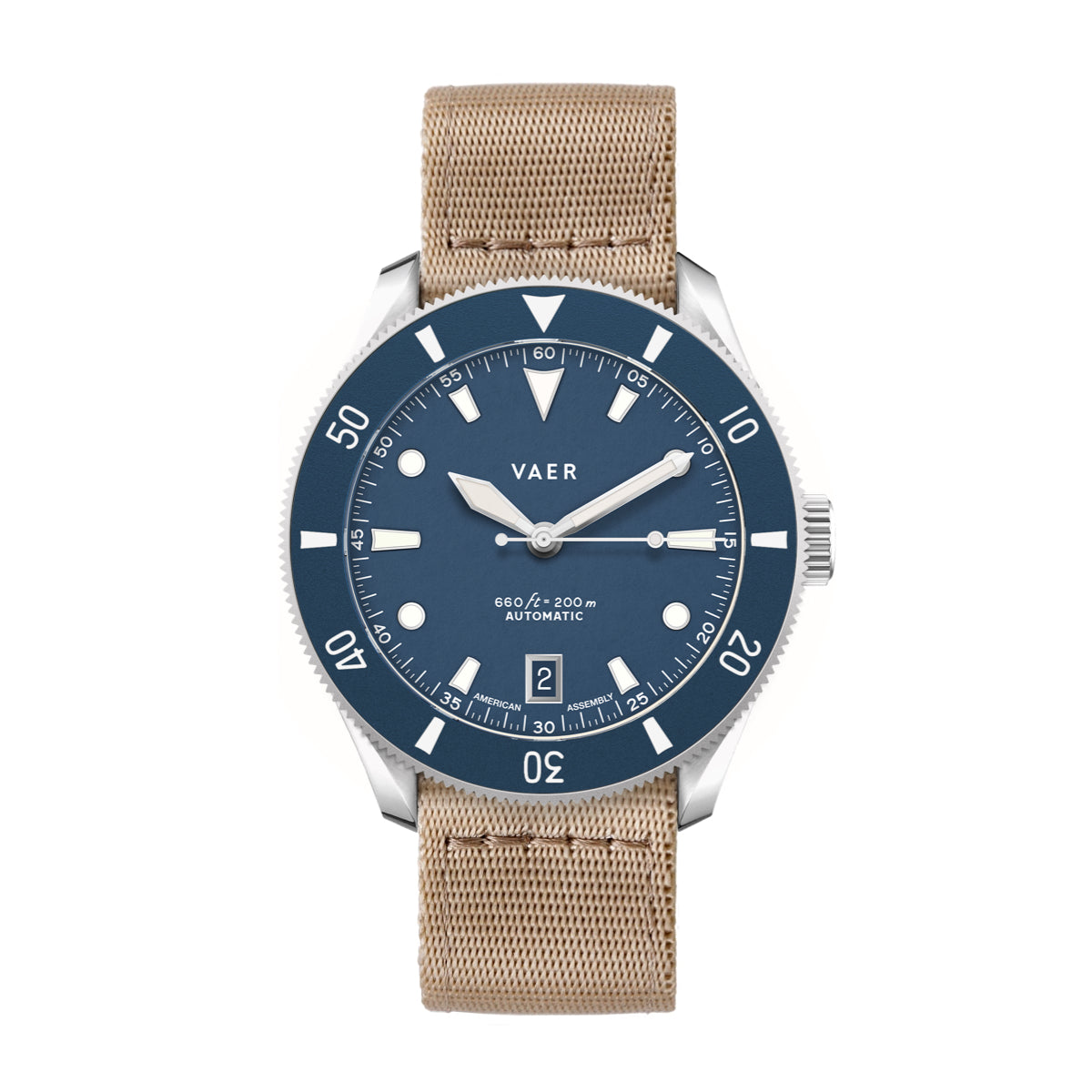 D5 Meridian Navy - USA Auto 39mm