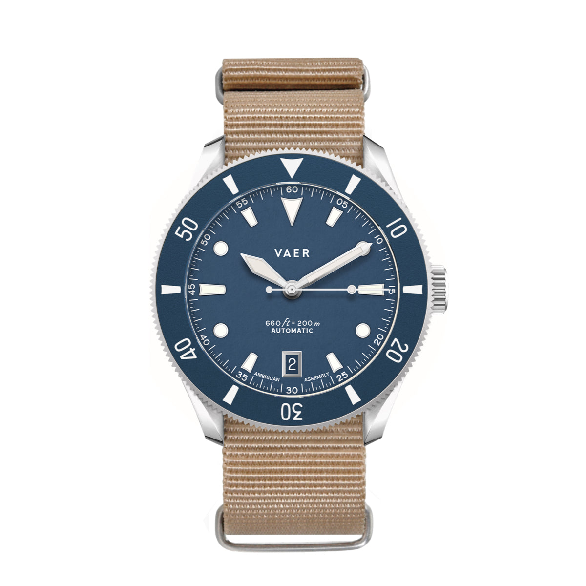 D5 Meridian Navy - USA Auto 39mm