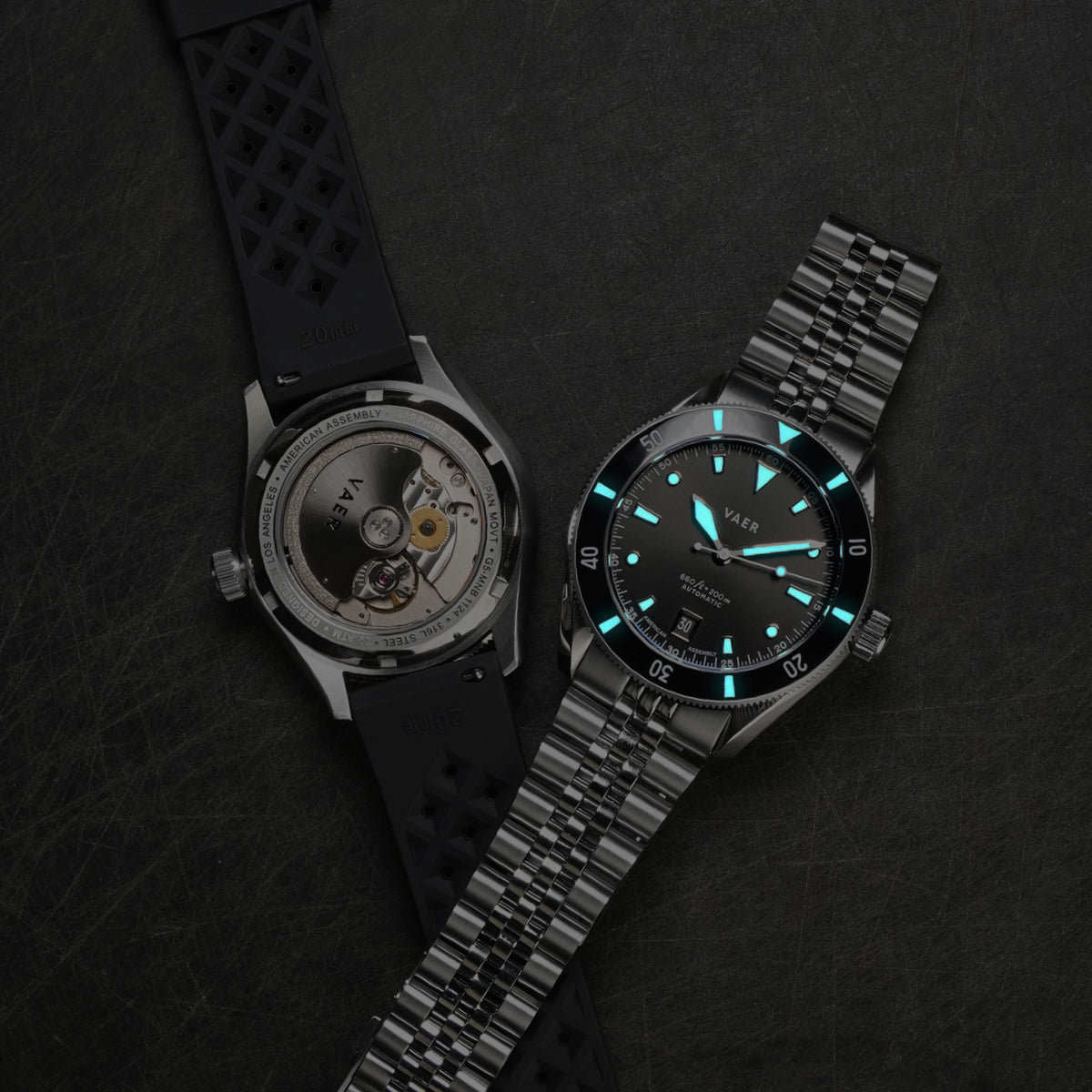 D5 Meridian Black - USA Auto 39mm