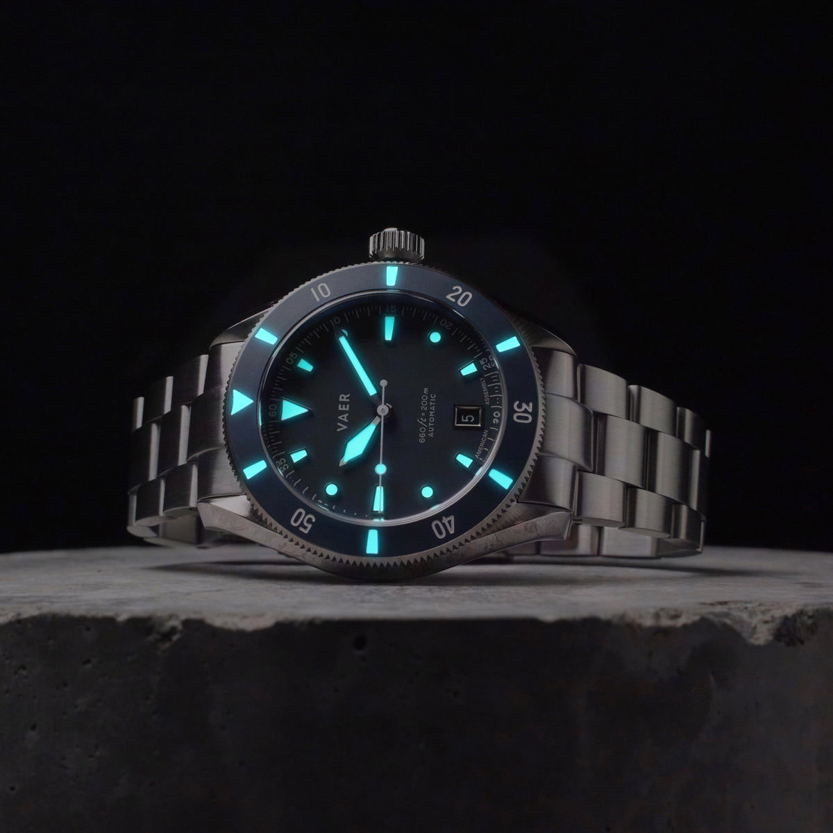 D5 Meridian Navy - USA Auto 39mm