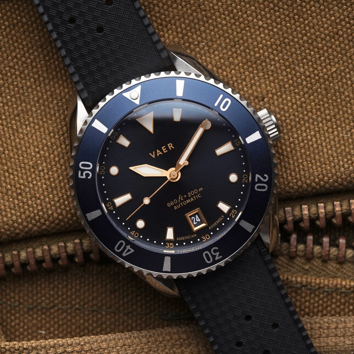 D5 Meridian Navy - USA Auto 42mm