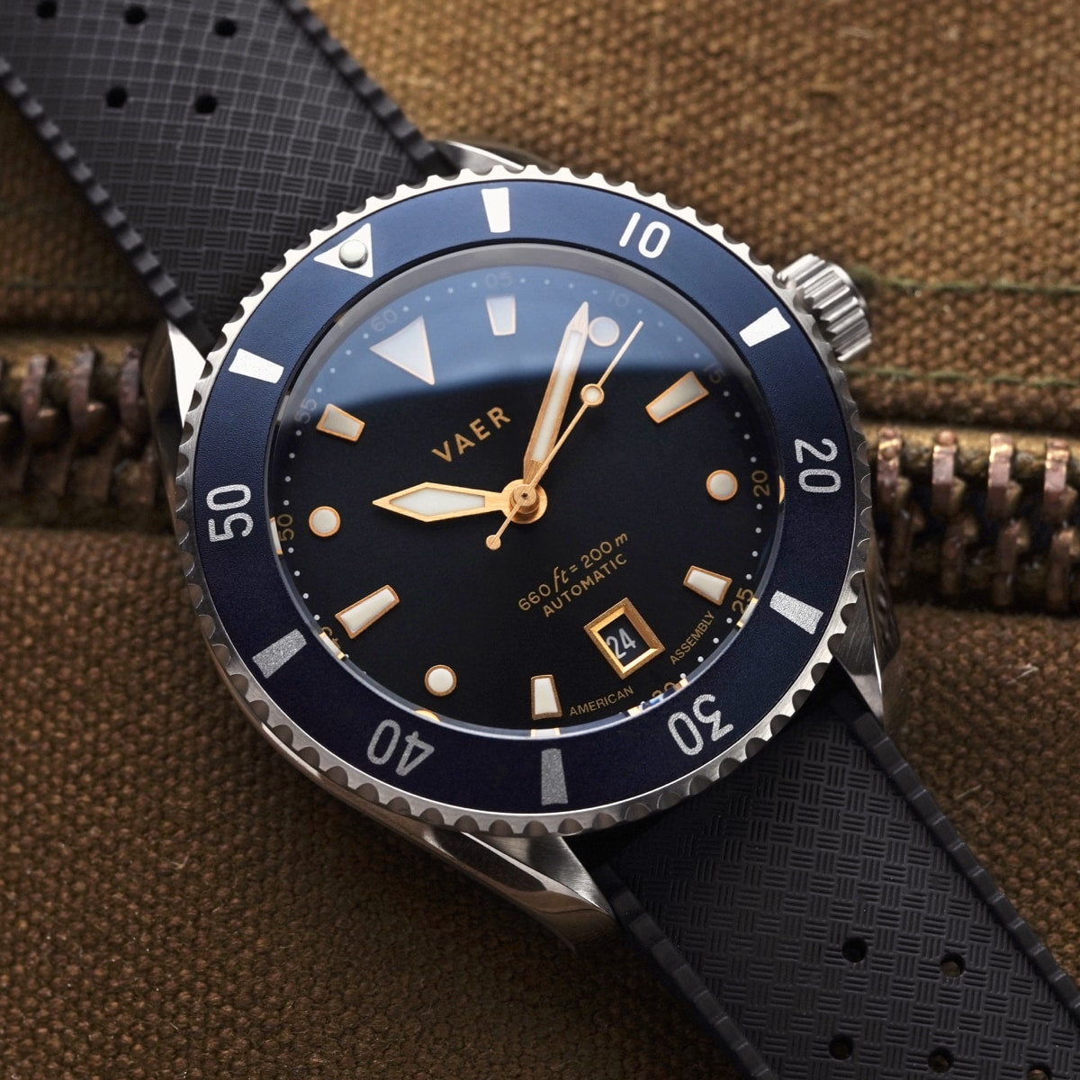 D5 Meridian Navy - USA Auto 42mm