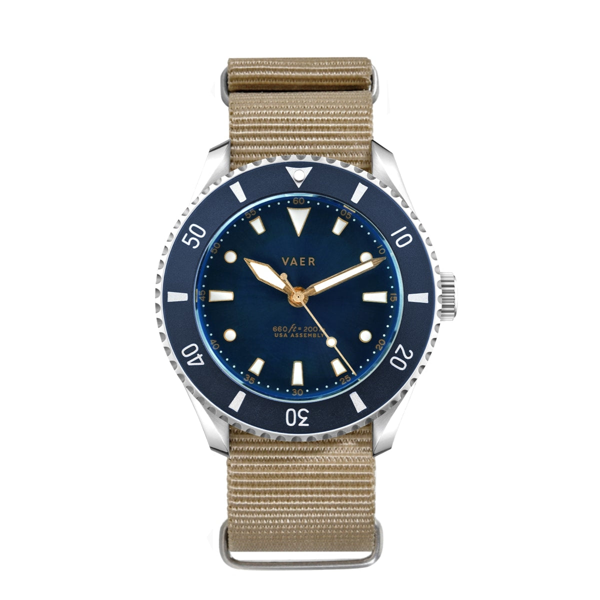 D5 Meridian Navy - USA Auto 39mm