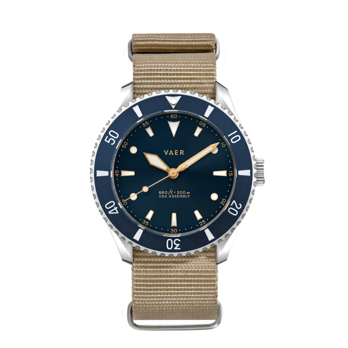 D5 Meridian Navy - USA Auto 39mm