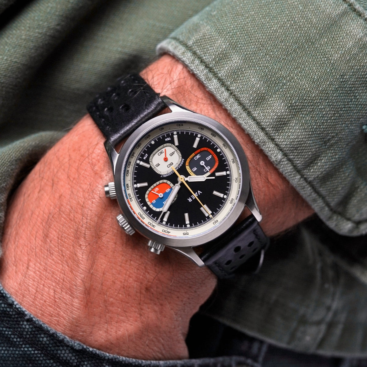 R1 USA Rally Chronograph - Panda 40mm