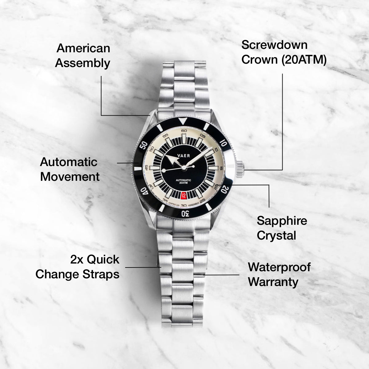 D5 Tropic - USA Auto 39mm