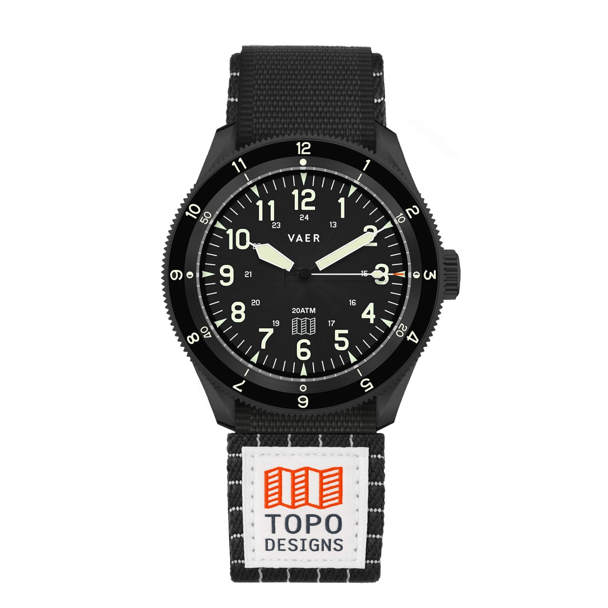 DS4 Topo Designs x W&W Solar Hiker - Black