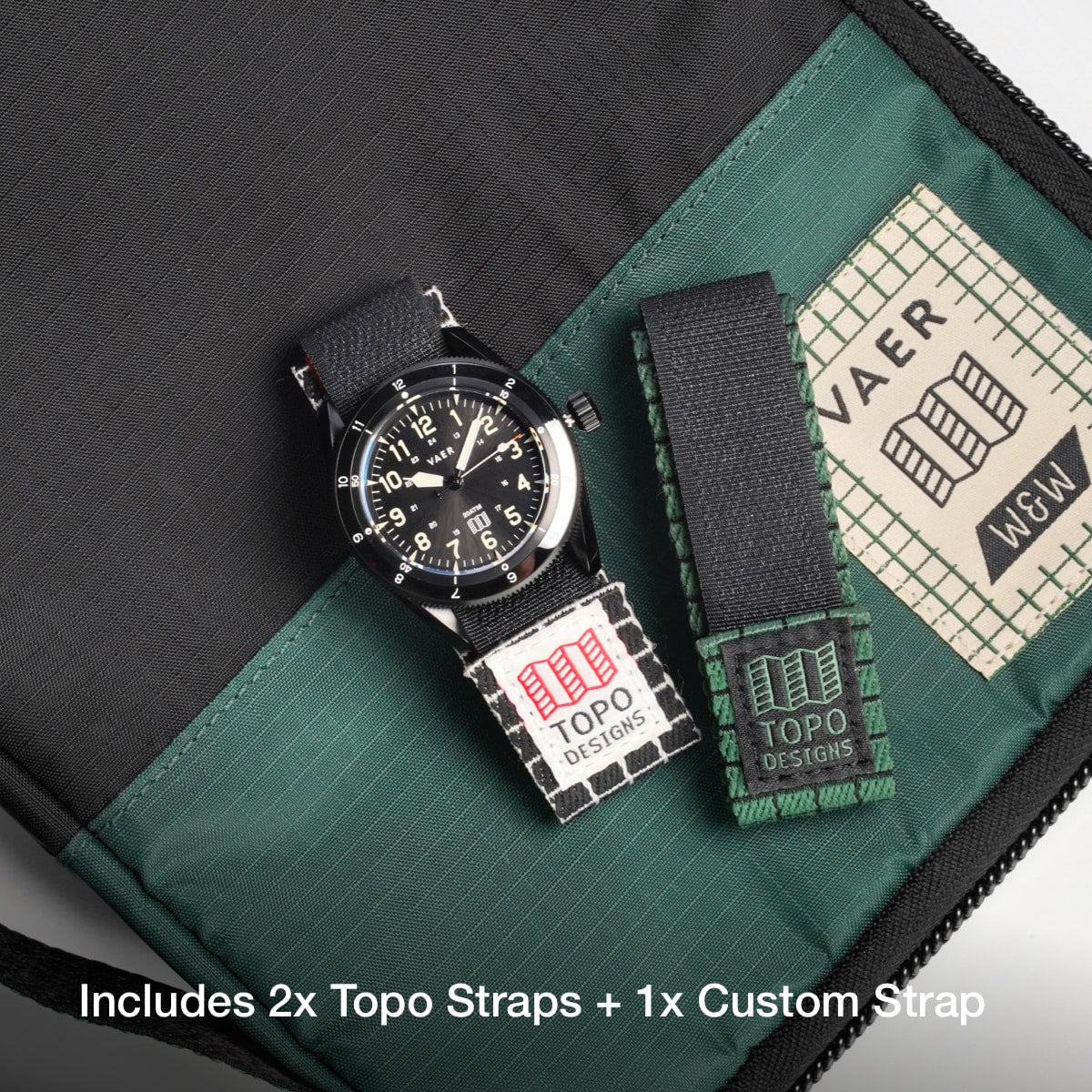 DS4 Topo Designs x W&W Solar Hiker - Black