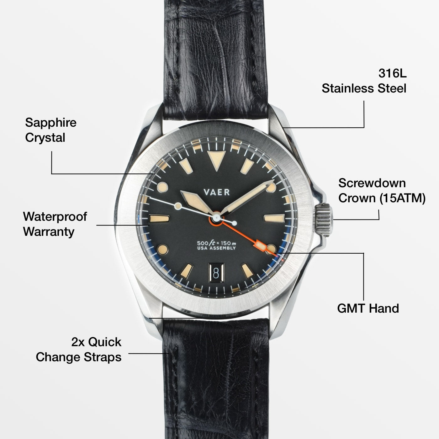 G2 Apocalypse GMT - 39mm USA