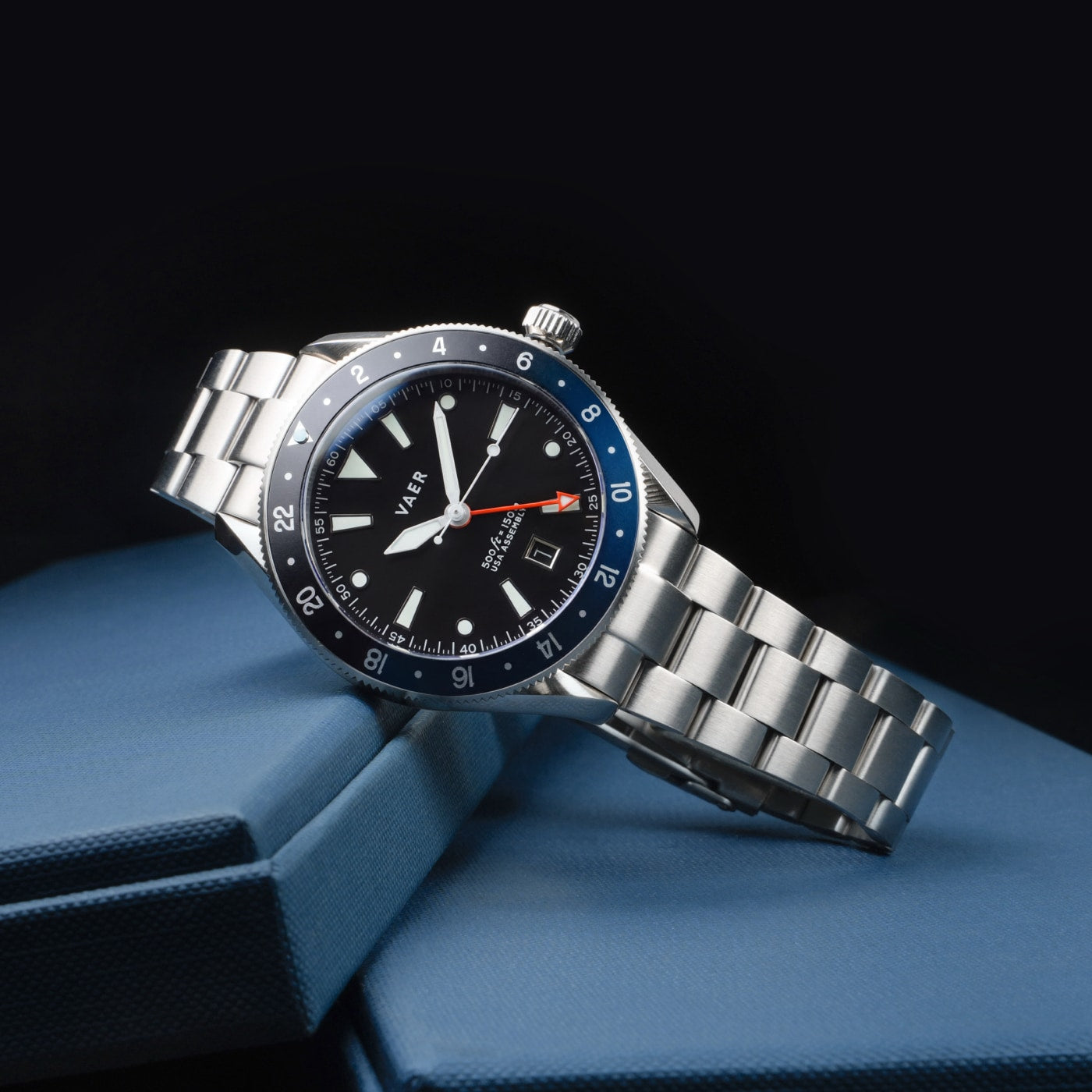 G2 Meridian Navy/Black GMT - 42mm USA