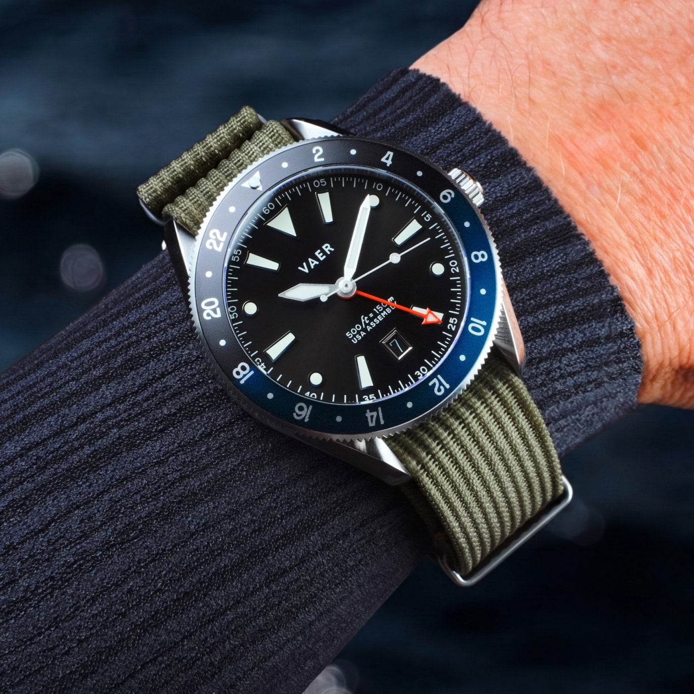 G2 Meridian Navy/Black GMT - 42mm USA