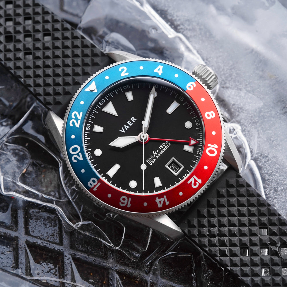 G2 Meridian Navy/Red - 39mm USA GMT
