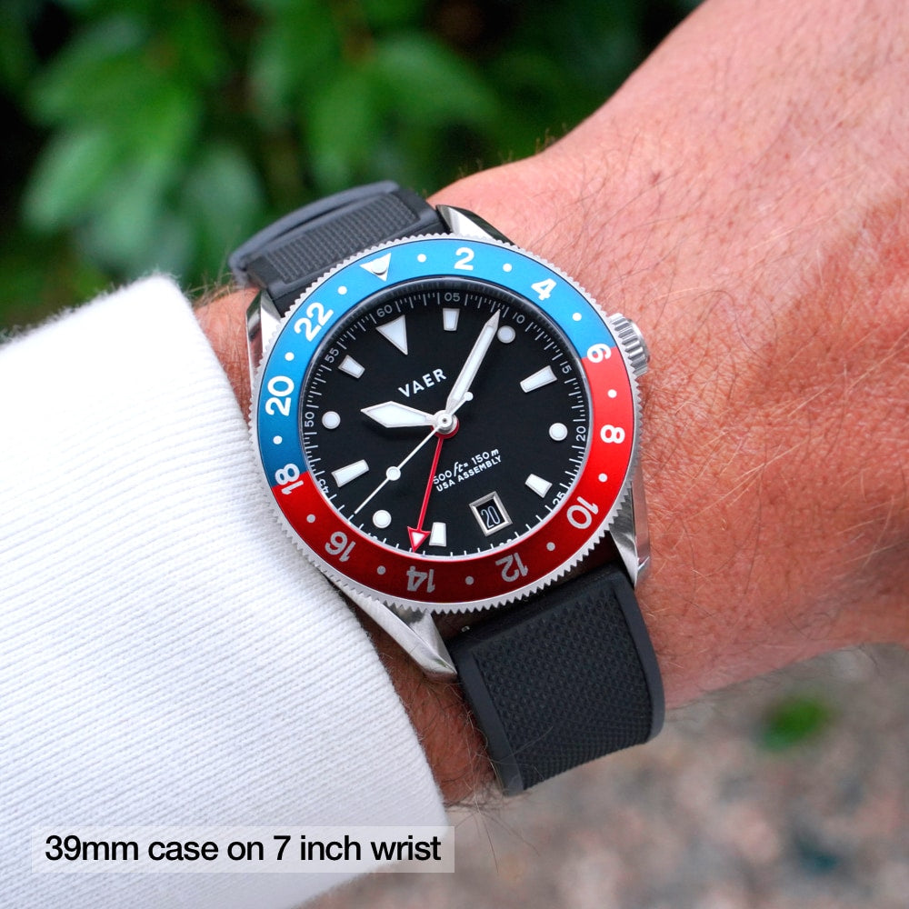 G2 Meridian Navy/Red - 39mm USA GMT