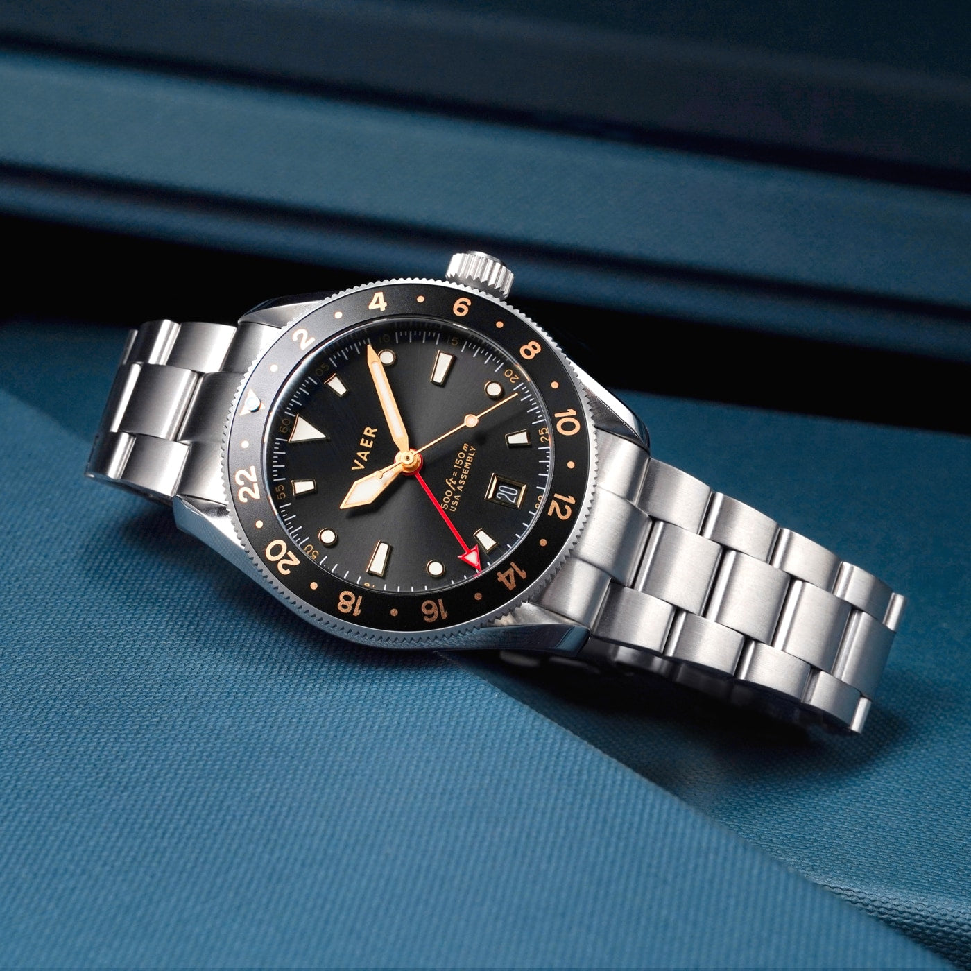 G2 Meridian Gilt - 39mm USA GMT