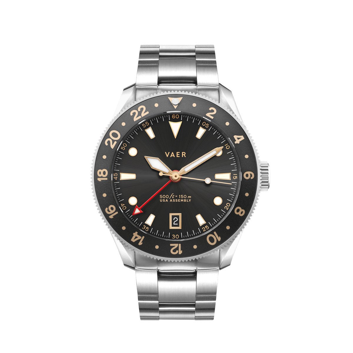 G2 Meridian Gilt - 39mm USA GMT