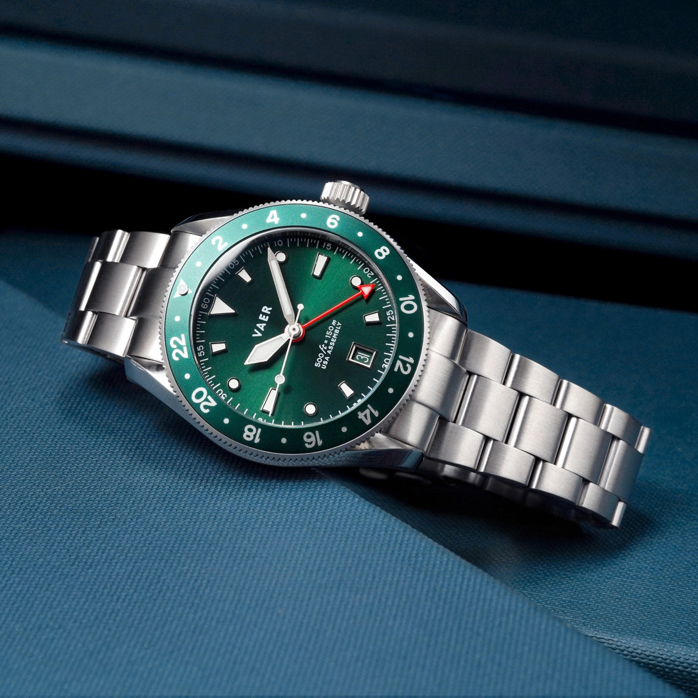 G2 Meridian Green - 39mm USA GMT