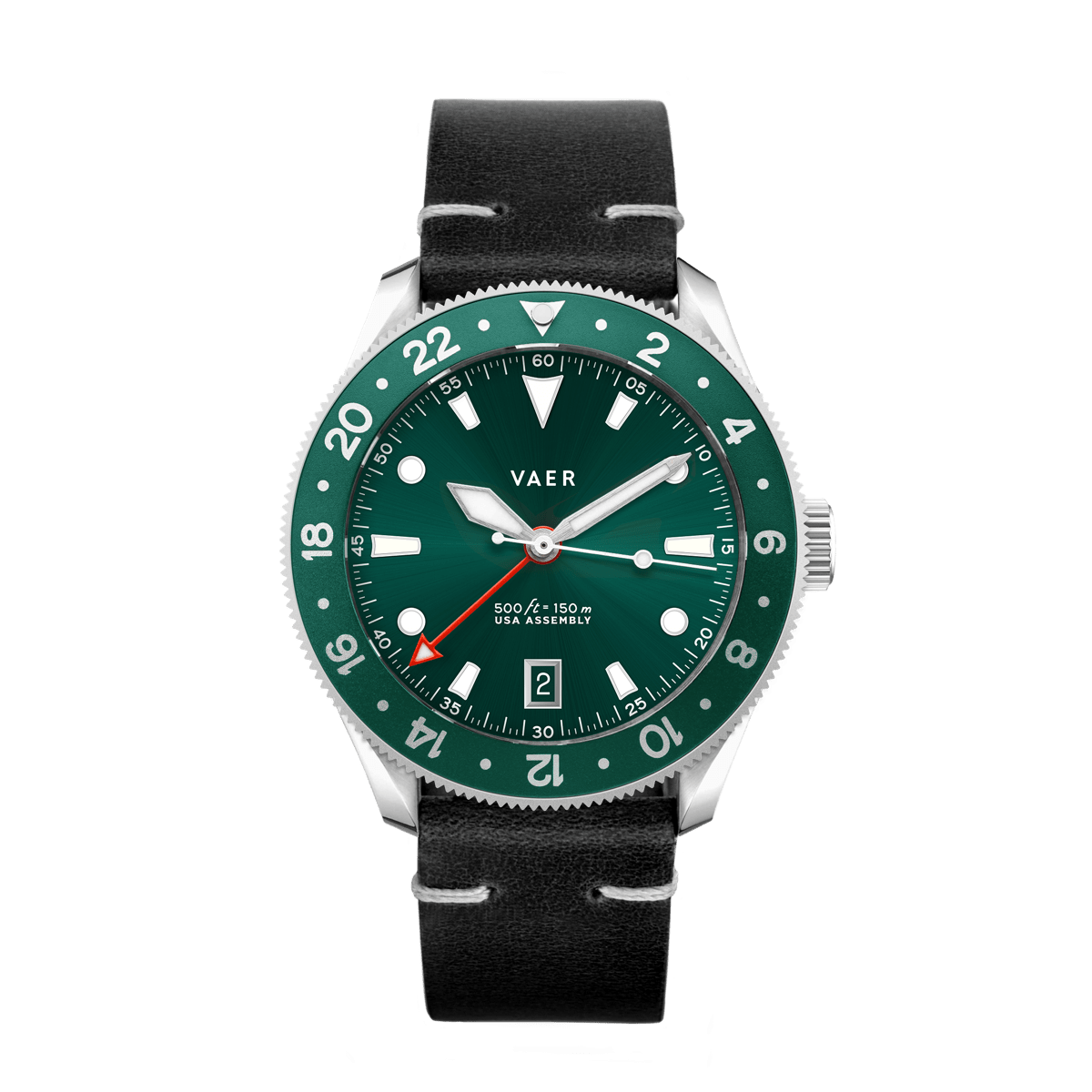 G2 Meridian Green GMT - 39mm USA