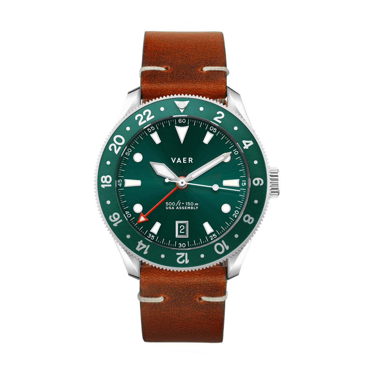 G2 Meridian Green GMT - 39mm USA