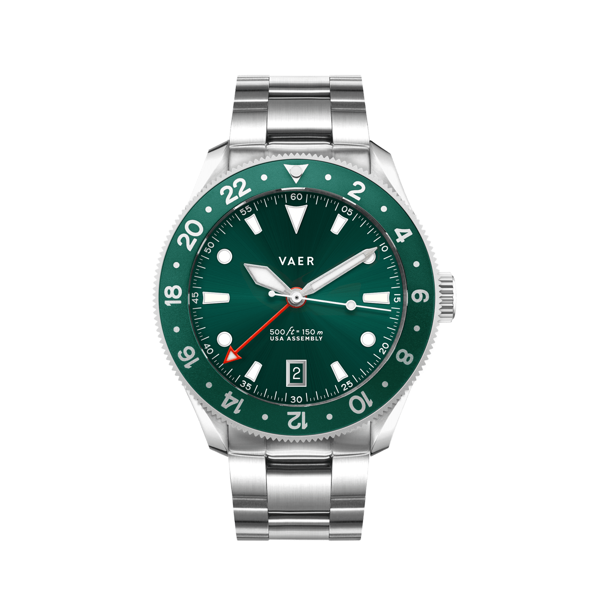G2 Meridian Green - 39mm USA GMT