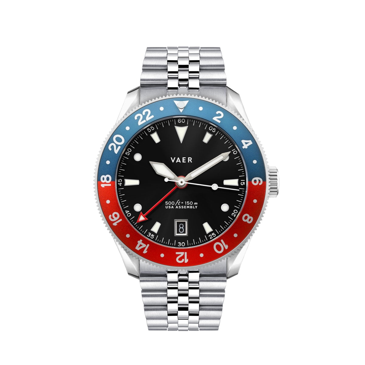 G2 Meridian Navy/Red - 39mm USA GMT