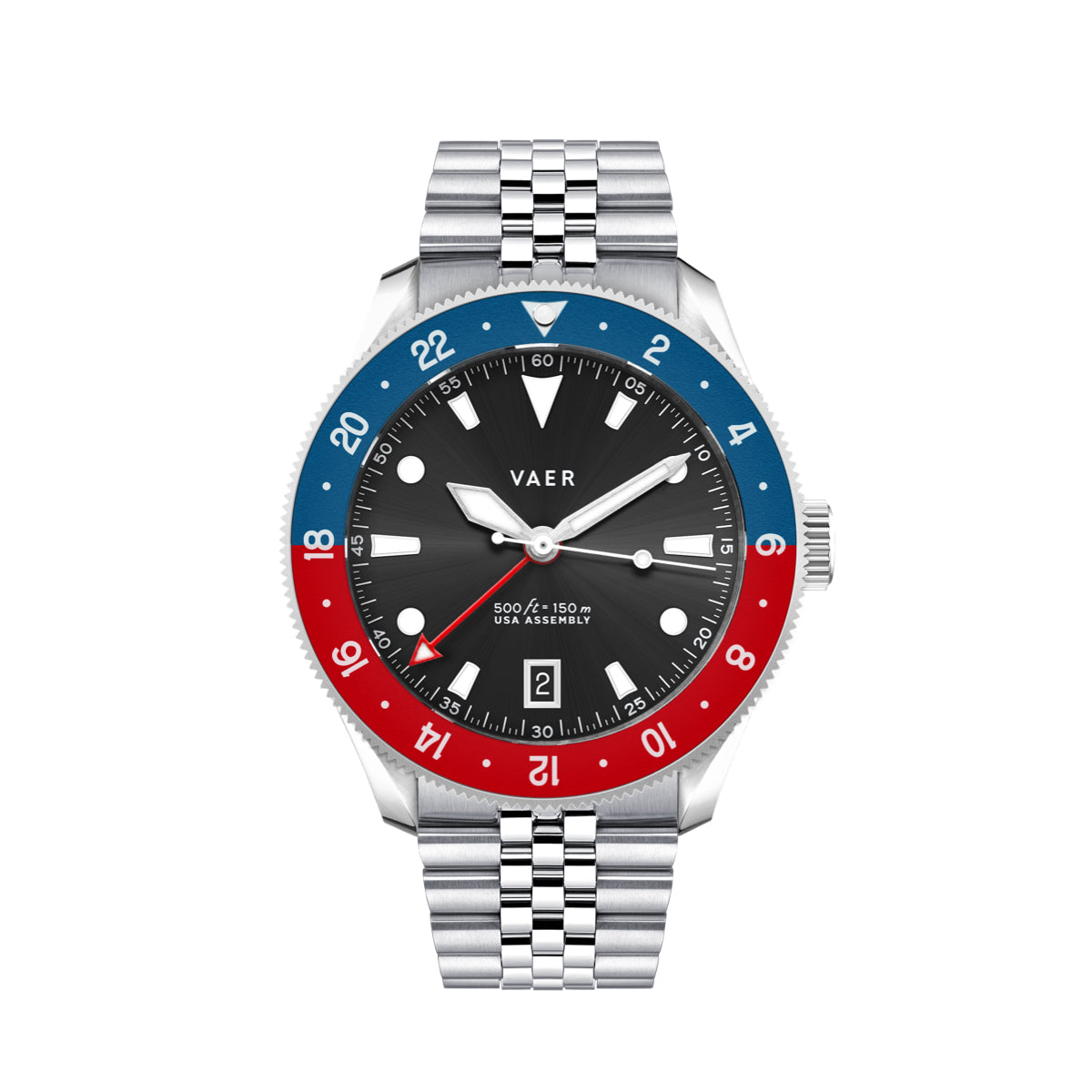 G2 Meridian Navy/Red GMT - 39mm USA