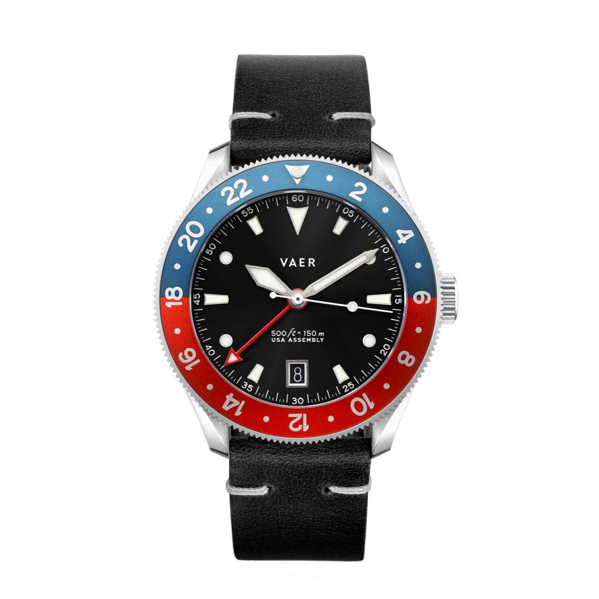 G2 Meridian Navy/Red - 39mm USA GMT