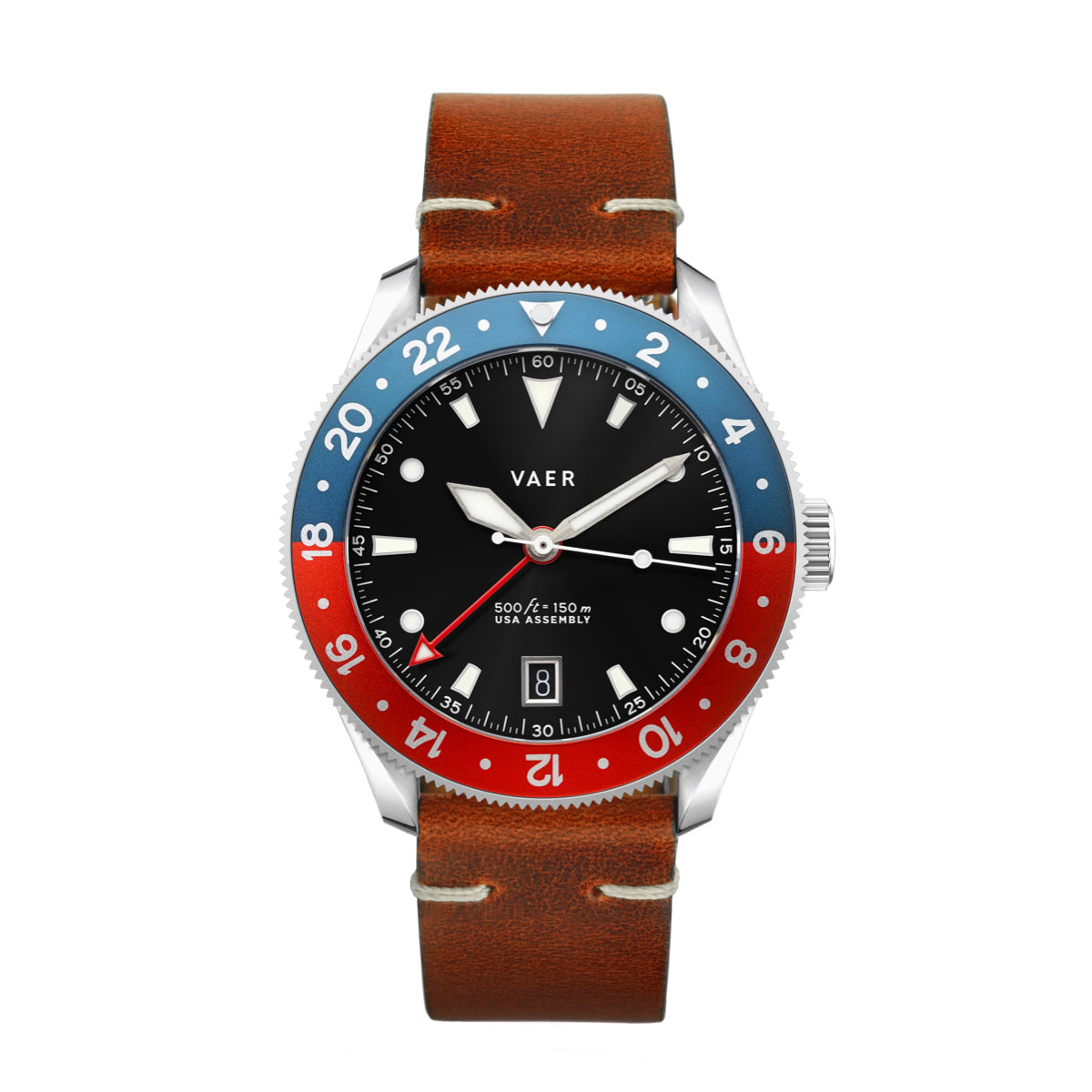 G2 Meridian Navy/Red - 39mm USA GMT