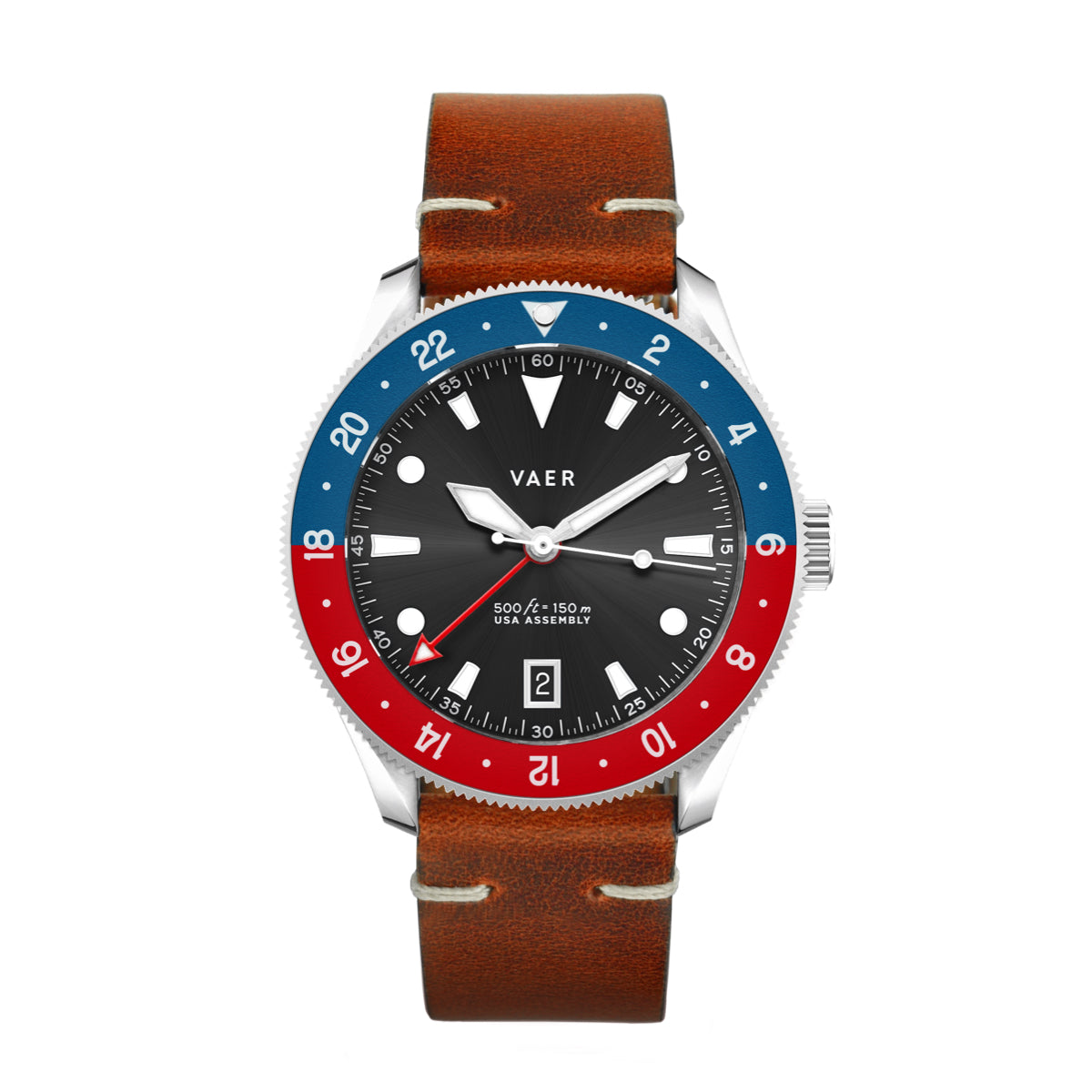 G2 Meridian Navy/Red GMT - 39mm USA