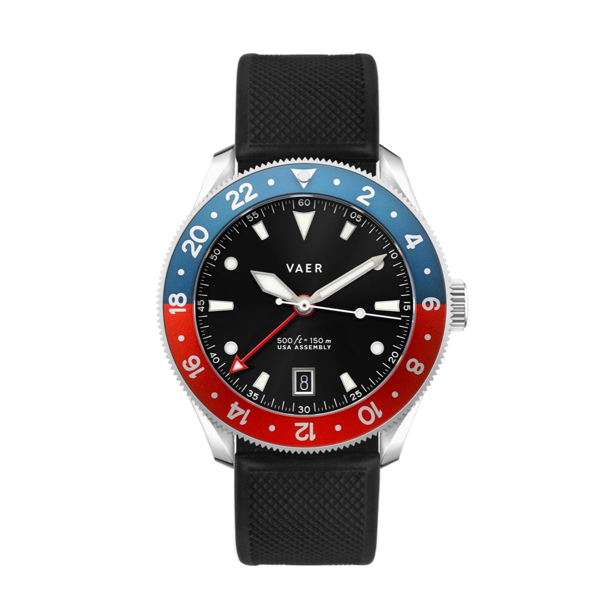 G2 Meridian Navy/Red - 39mm USA GMT