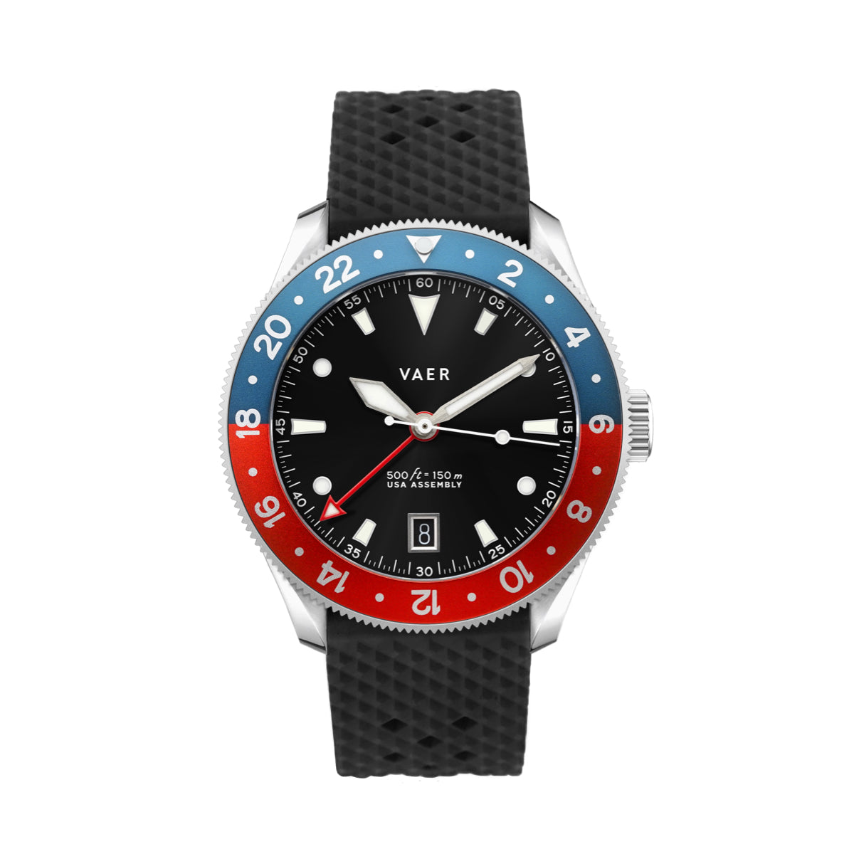 G2 Meridian Navy/Red - 39mm USA GMT