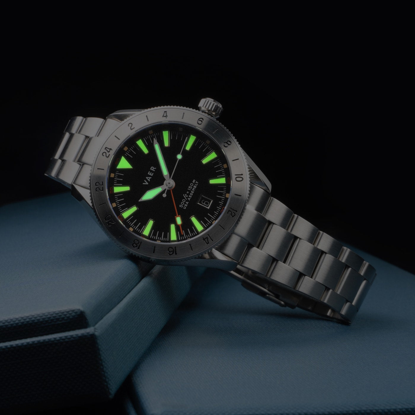 G2 Pacific Steel GMT - 42mm USA