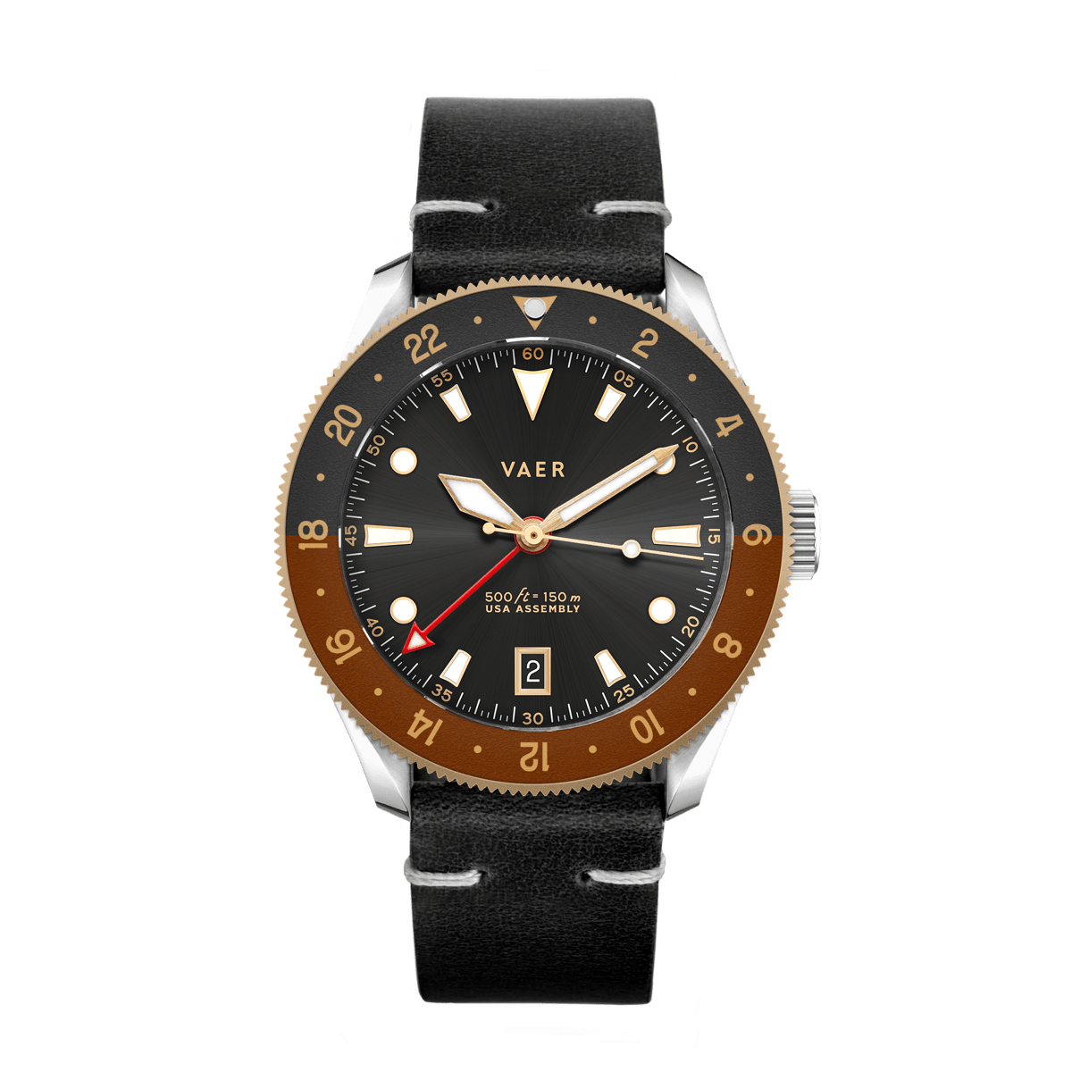 G2 Meridian Rootbeer GMT - 39mm USA