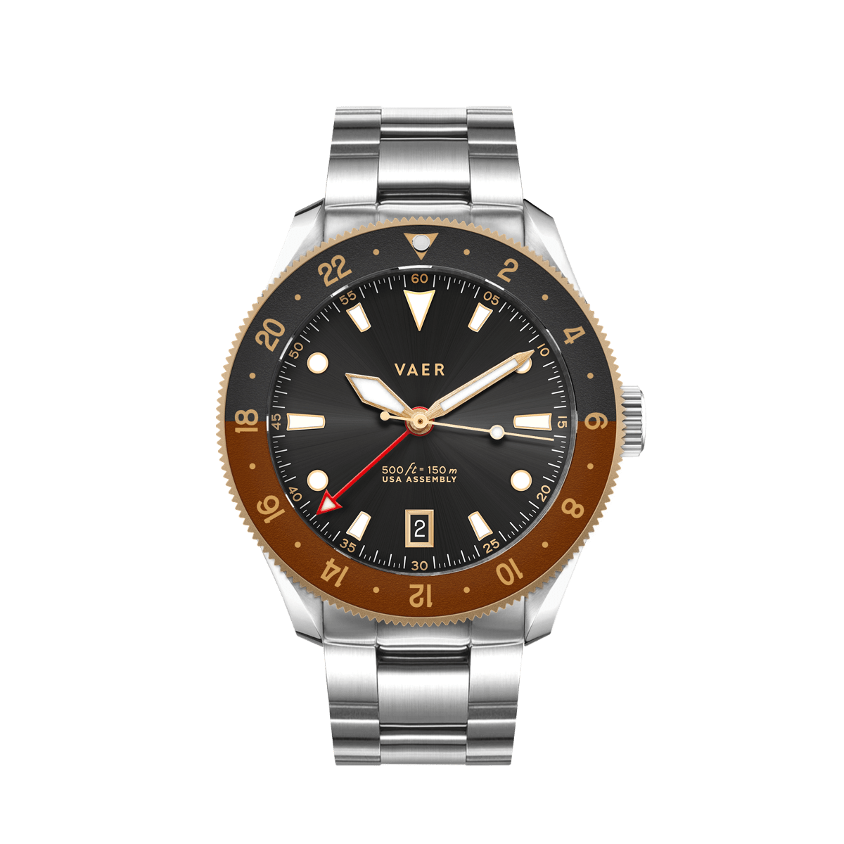 G2 Meridian Rootbeer GMT - 39mm USA